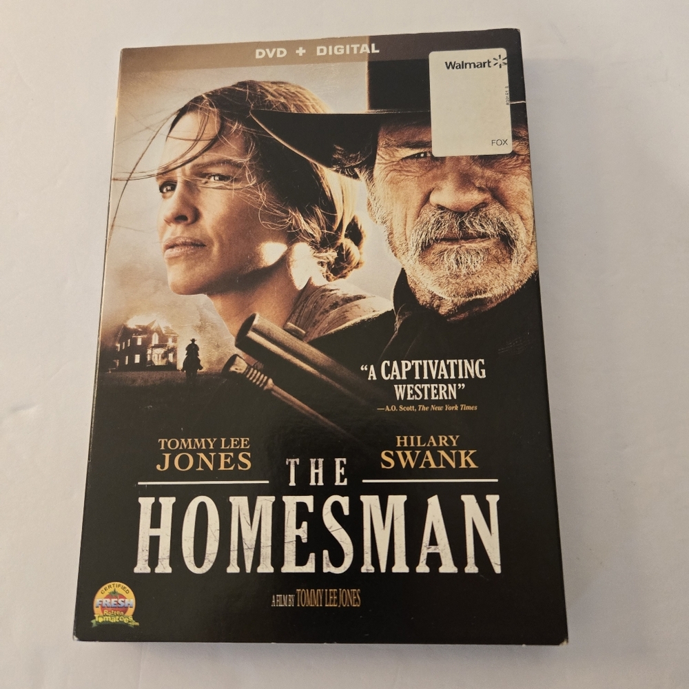 The Homesman DVD Tommy Lee Jones Hilary Swank Meryl Streep Rated R 2014